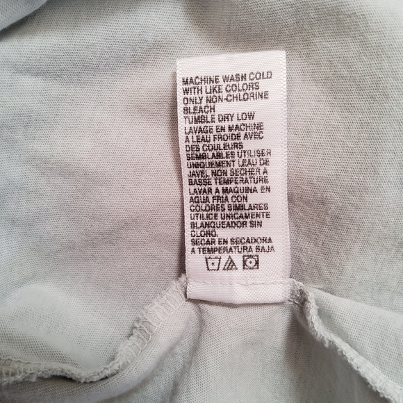 James Perse Crew Neck Long Sleeve Tee T-Shirt L Grey New - Picture 10 of 10